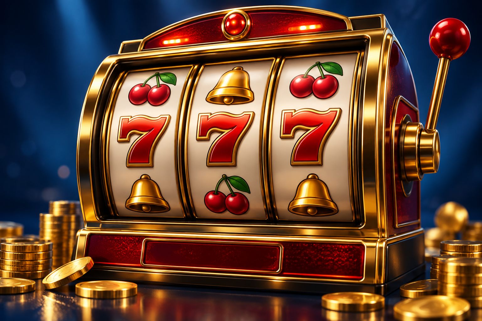 Spilleautomat illustration